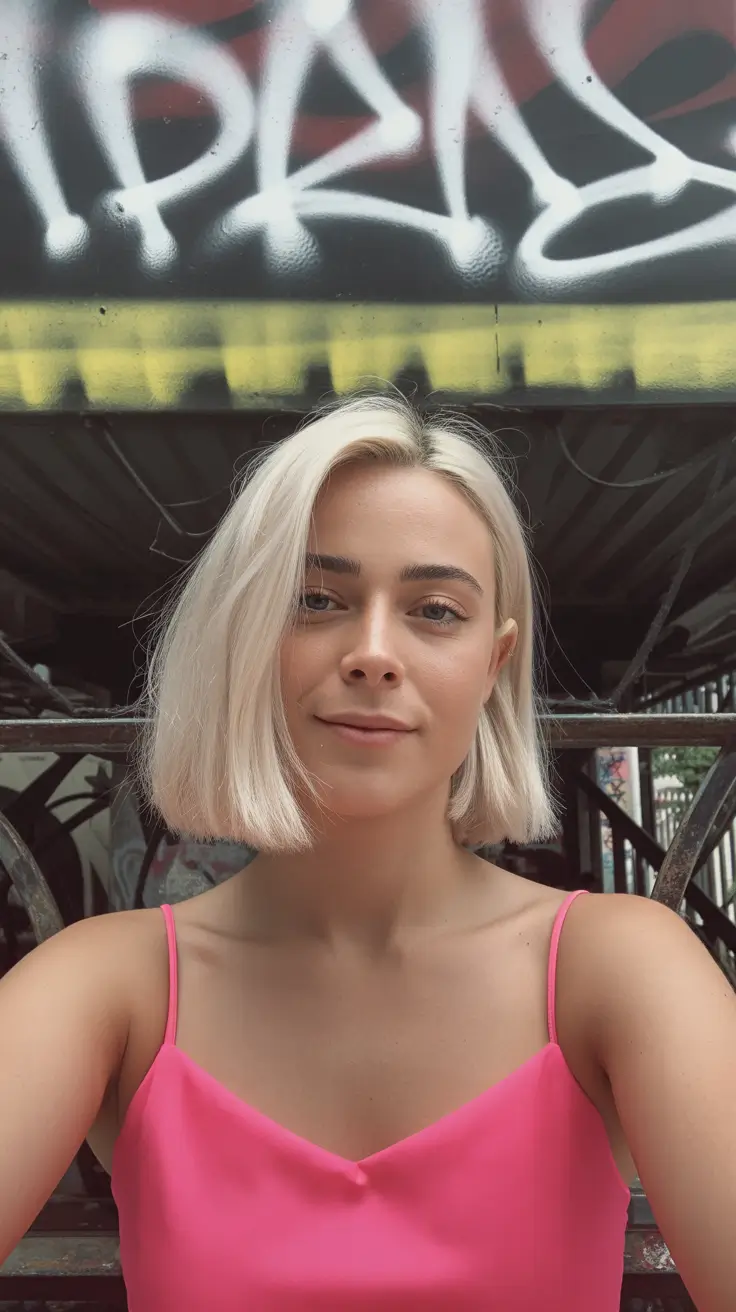 easy spring short haircut 2026 Warm Blonde Bob With Breezy Spring Texture