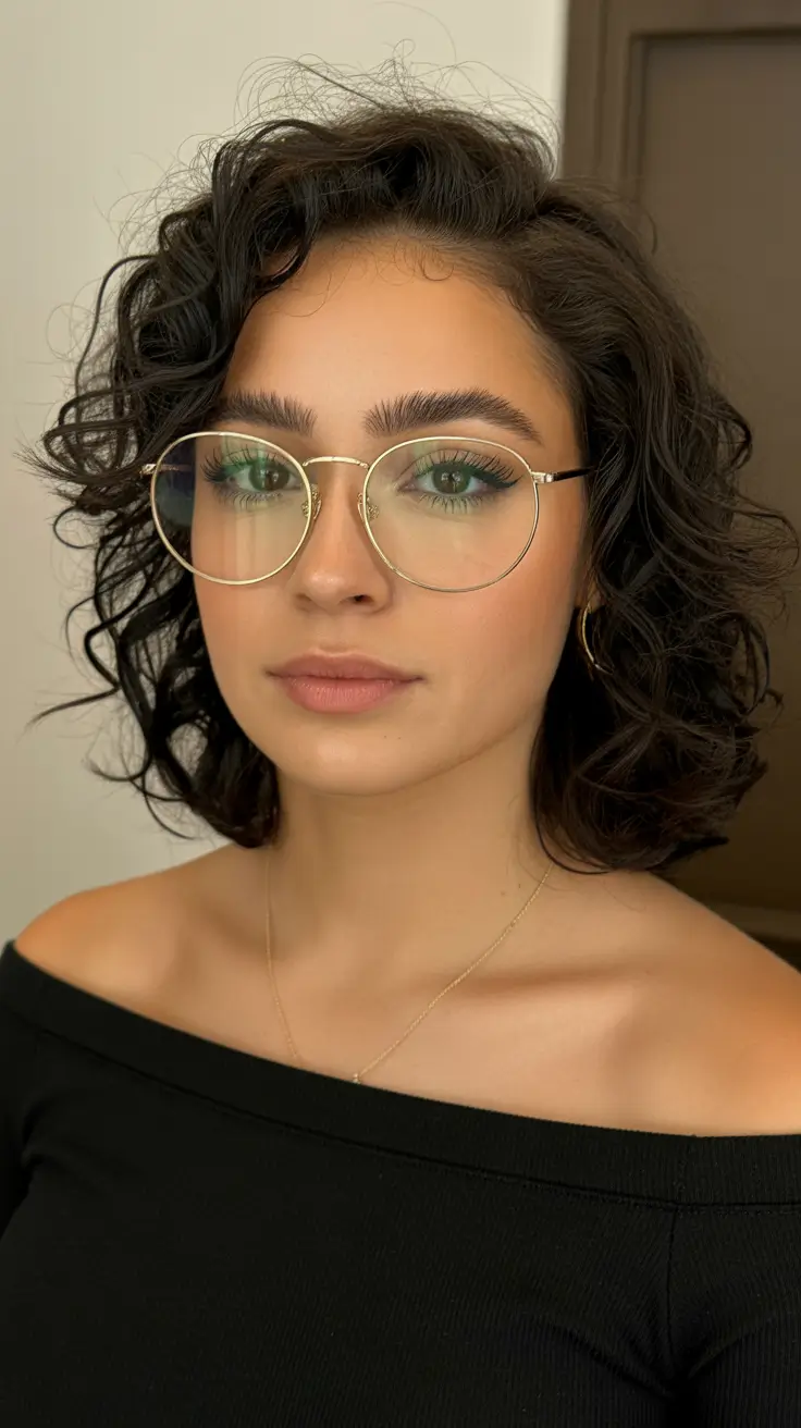 easy spring short haircut 2026 Light Curly Bob With Soft Spring Movement