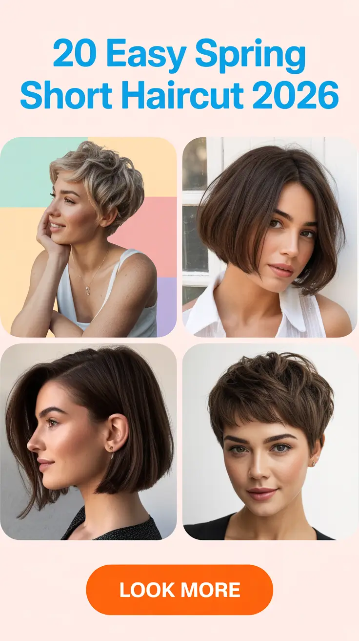 Easy Spring Short Haircut 2026: Fresh Ideas for Chic Short Hair This Season