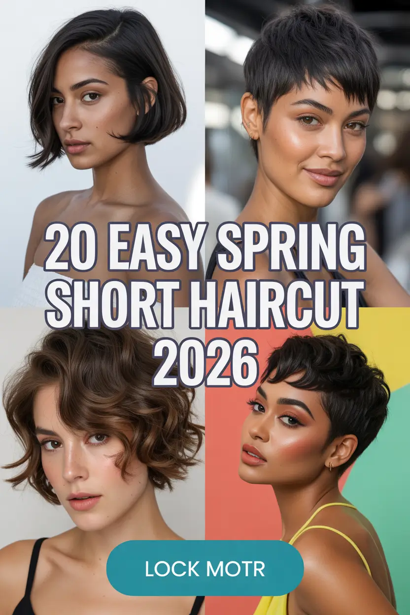 Easy Spring Short Haircut 2026: Fresh Ideas for Chic Short Hair This Season
