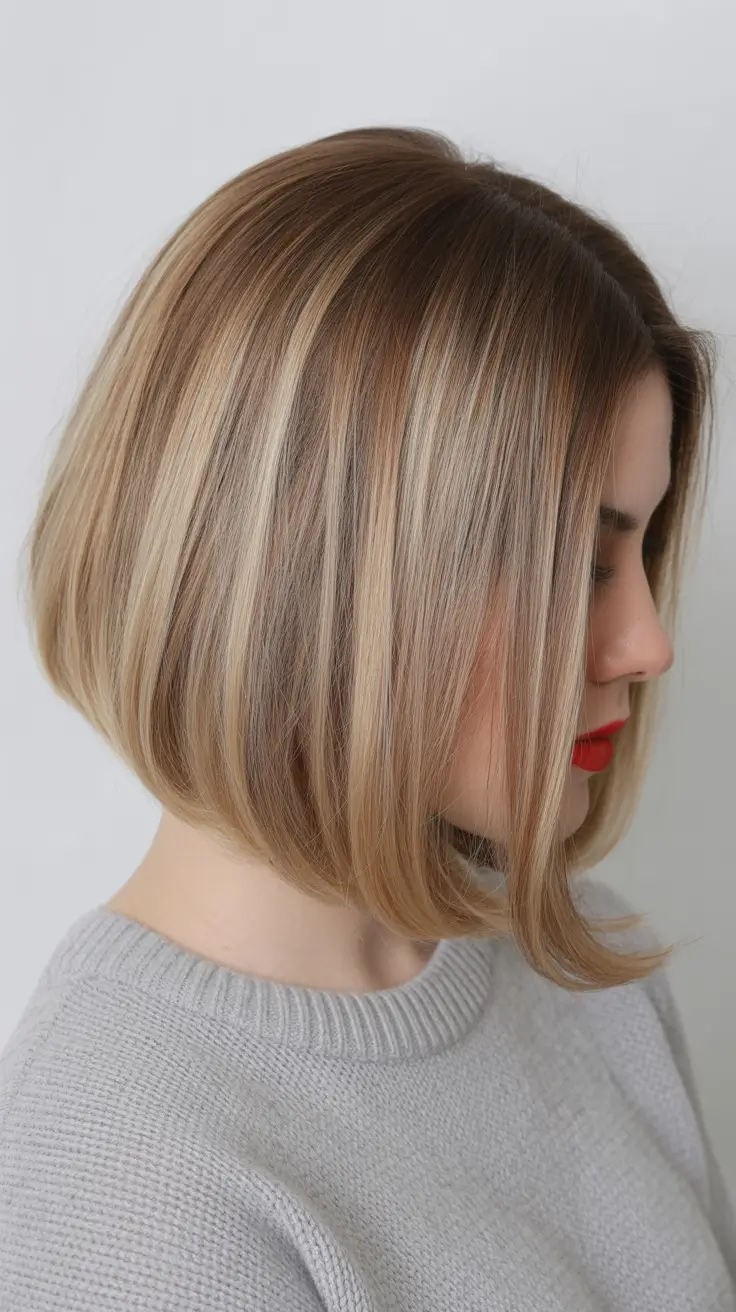 modern spring balayage hair color ideas 2026 Blonde Bob Balayage