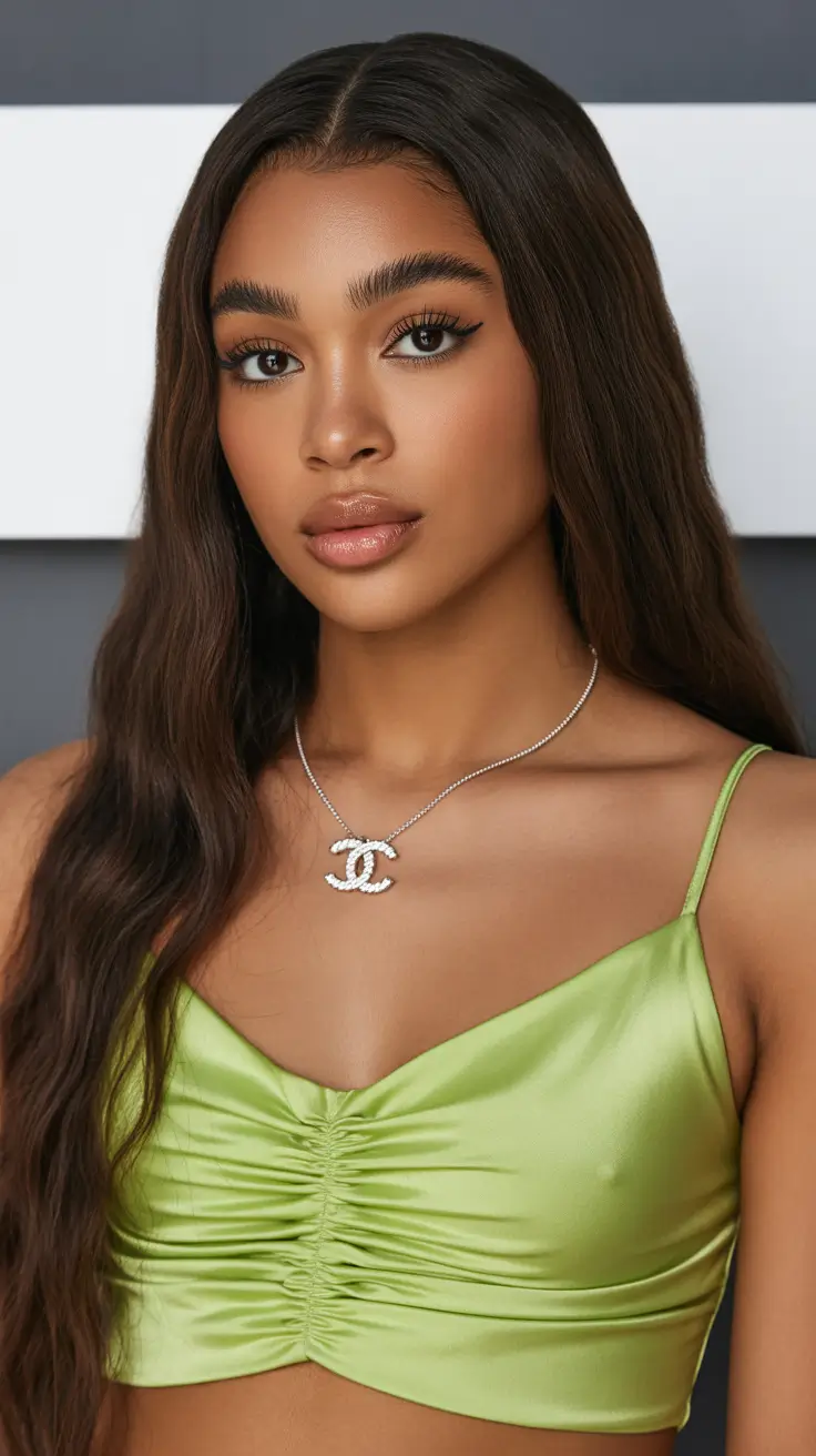 spring hair color for dark skin 2026 Natural Cocoa Flow Length