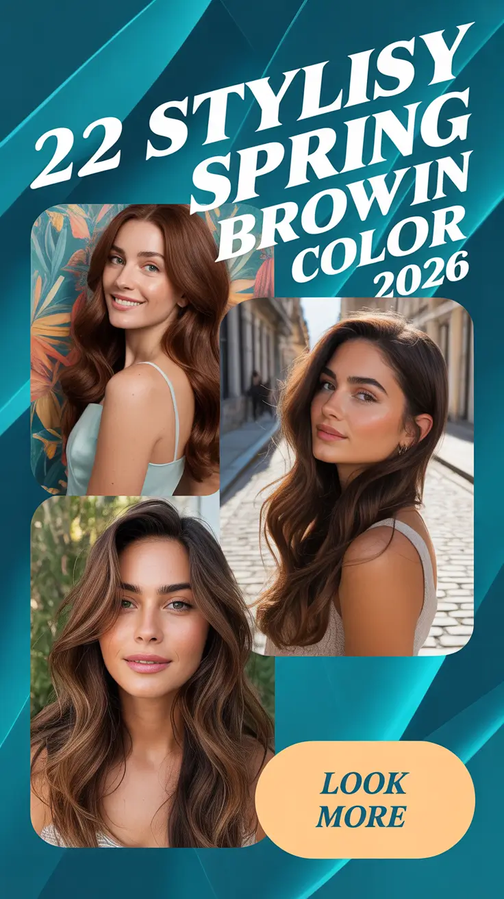 Stylish Spring Brown Hair Color 2026: Fresh Ideas for Brunettes This Season