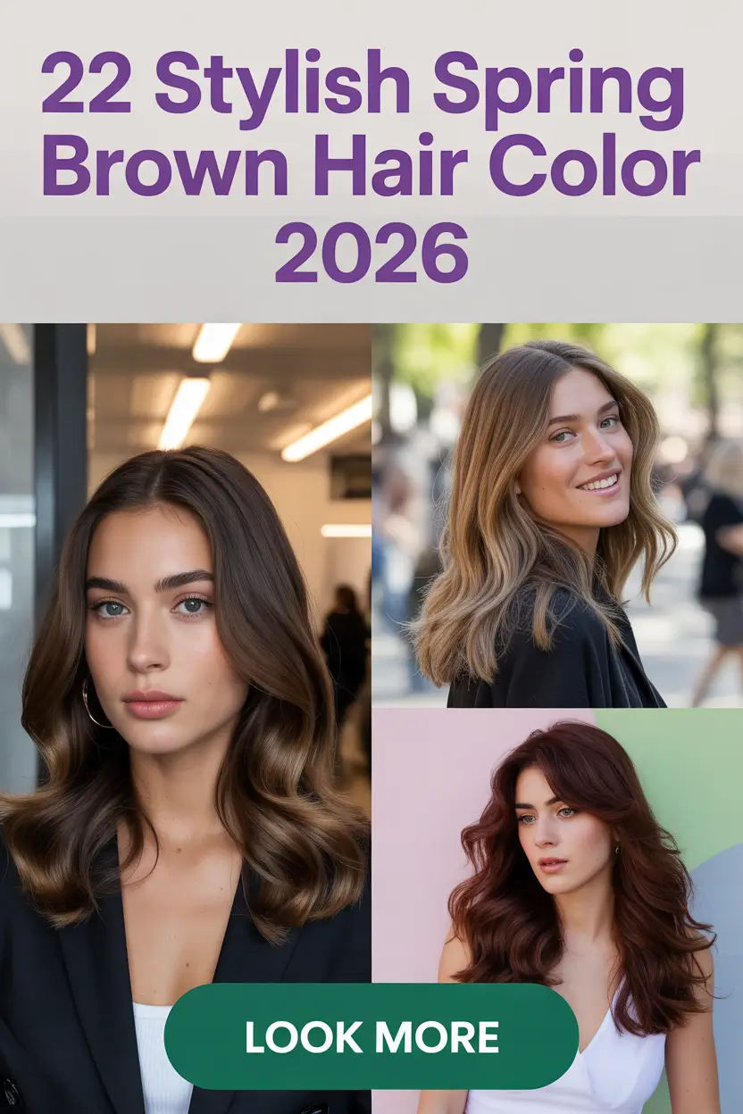 Stylish Spring Brown Hair Color 2026: Fresh Ideas for Brunettes This Season