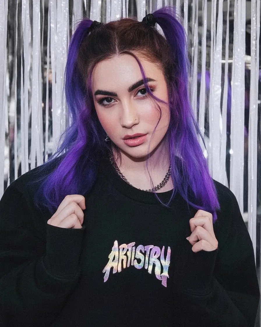 spring hair color trends 2026 Electric Violet Energy