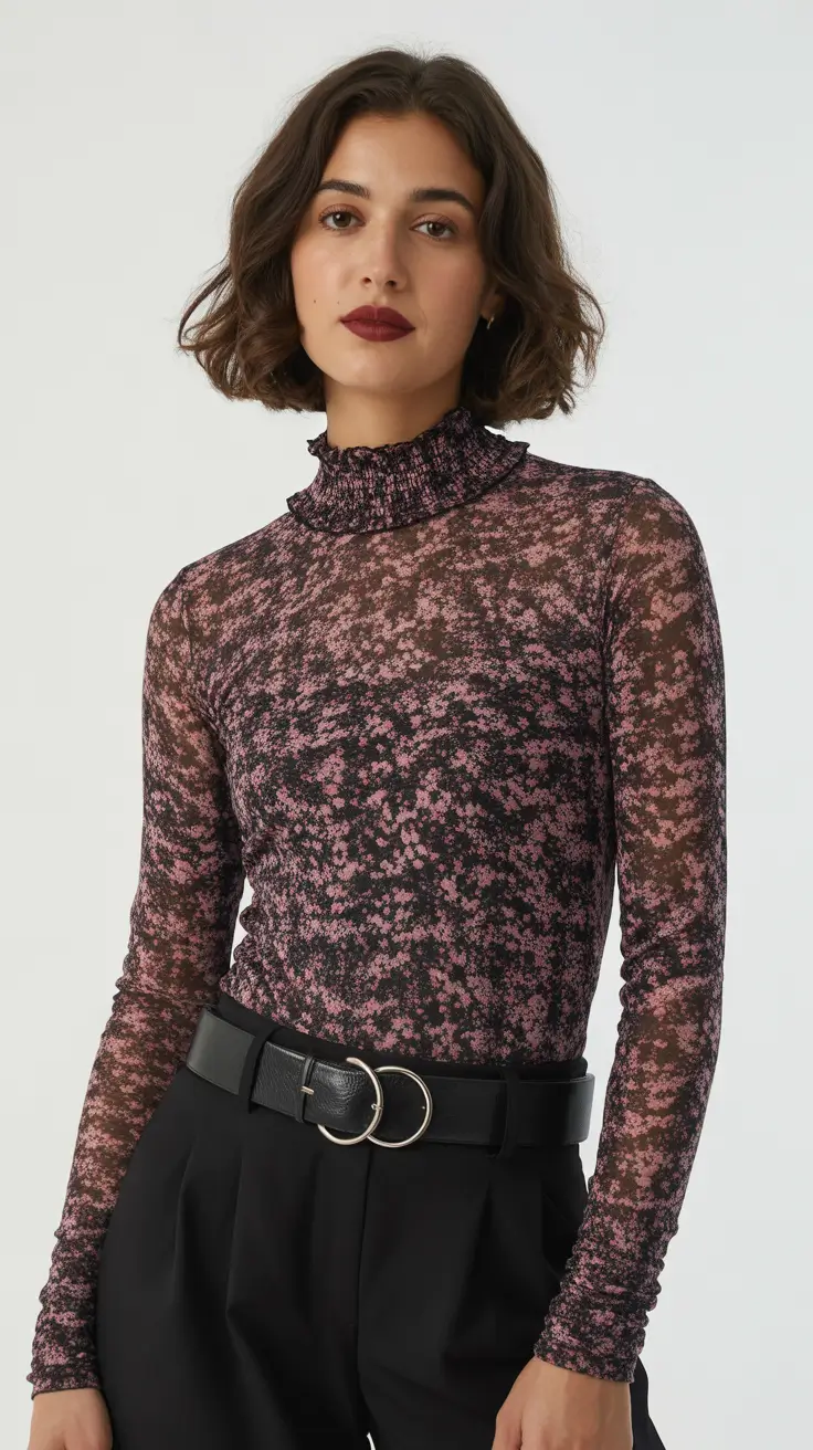 spring hair color trends 2026 Warm Chestnut Waves With Soft Volume