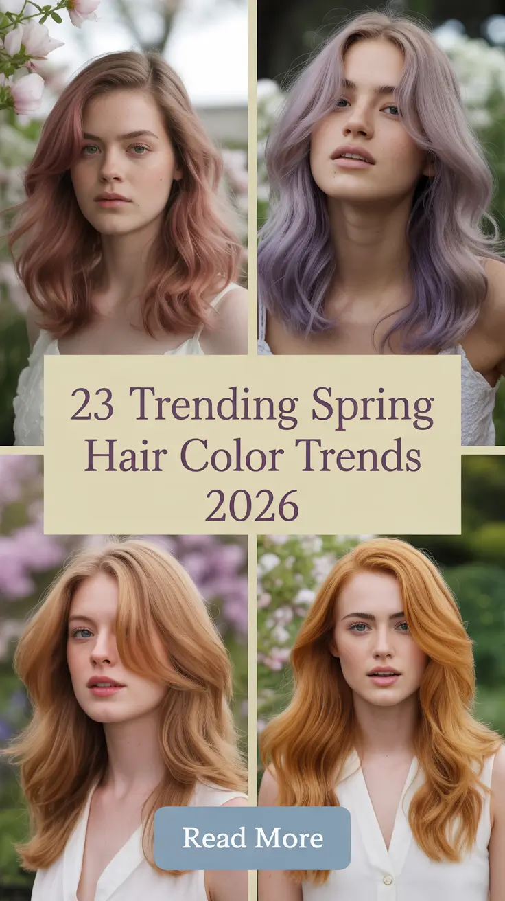 Trending Spring Hair Color Trends 2026: Fresh Looks for Every Style
