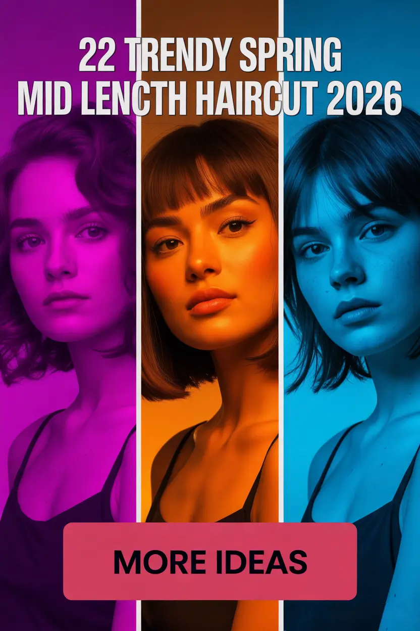 Trendy Spring Mid Length Haircut 2026: Fresh Ideas and Modern Styles for Women