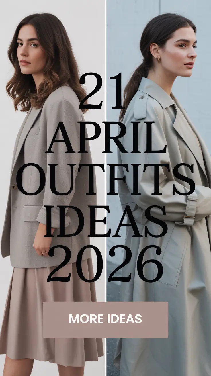 April Outfits Ideas 2026: Fresh Spring Looks to Wear From Casual City Walks to Stylish Travel Days