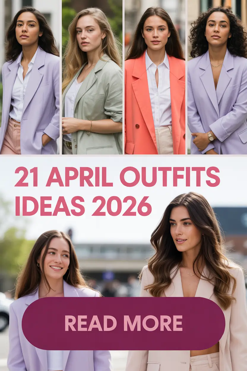 April Outfits Ideas 2026: Fresh Spring Looks to Wear From Casual City Walks to Stylish Travel Days