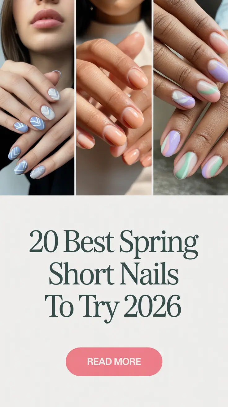 Best Spring Short Nails to Try 2026 – Fresh Ideas, Colors & Cute Designs