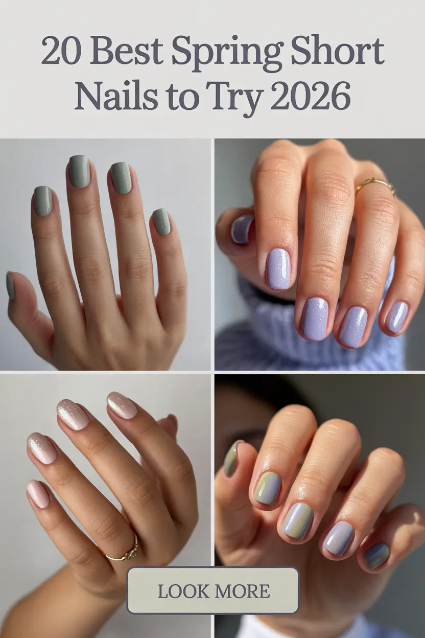 Best Spring Short Nails to Try 2026 – Fresh Ideas, Colors & Cute Designs