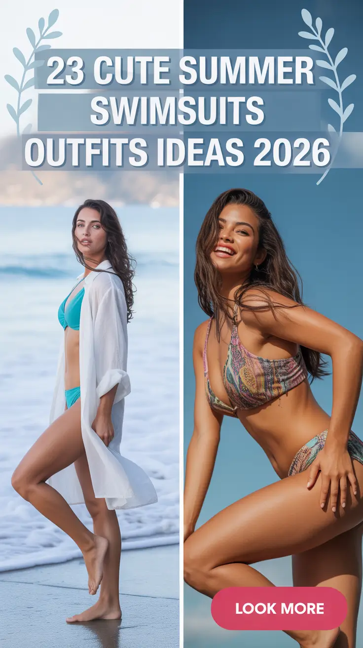 Cute Summer Swimsuits Outfits Ideas 2026: Aesthetic Beach Looks & Tropical Inspo