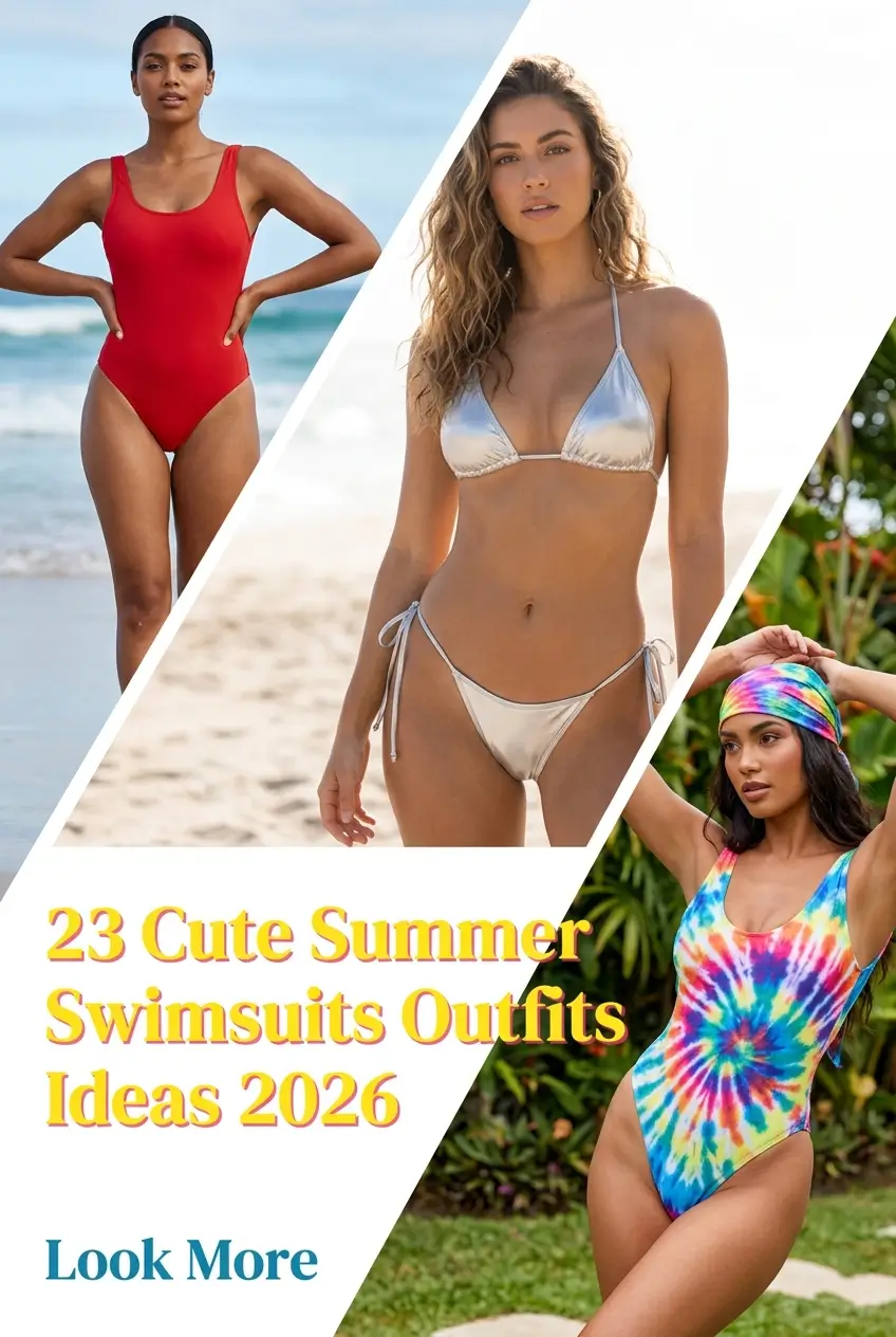 Cute Summer Swimsuits Outfits Ideas 2026: Aesthetic Beach Looks & Tropical Inspo