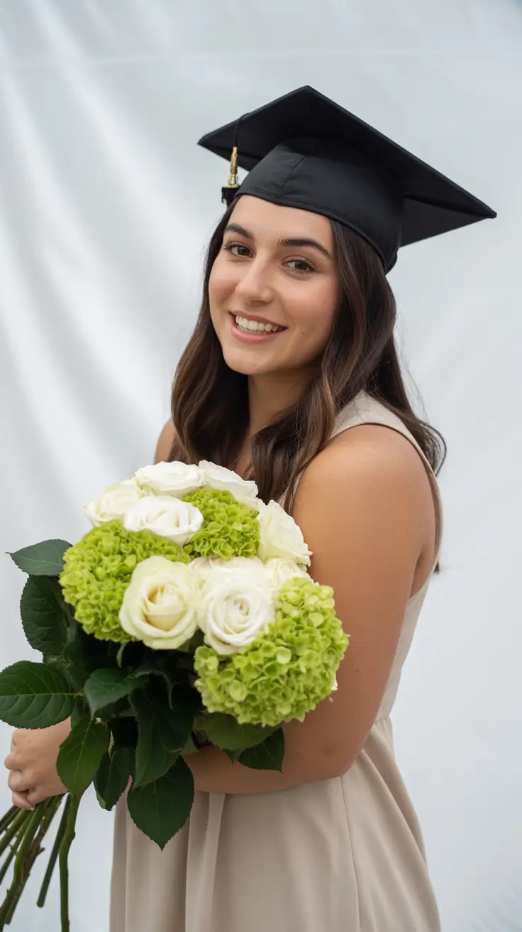 graduation hairstyles ideas 2026 Soft Graduation Waves That Look Effortless in Photos