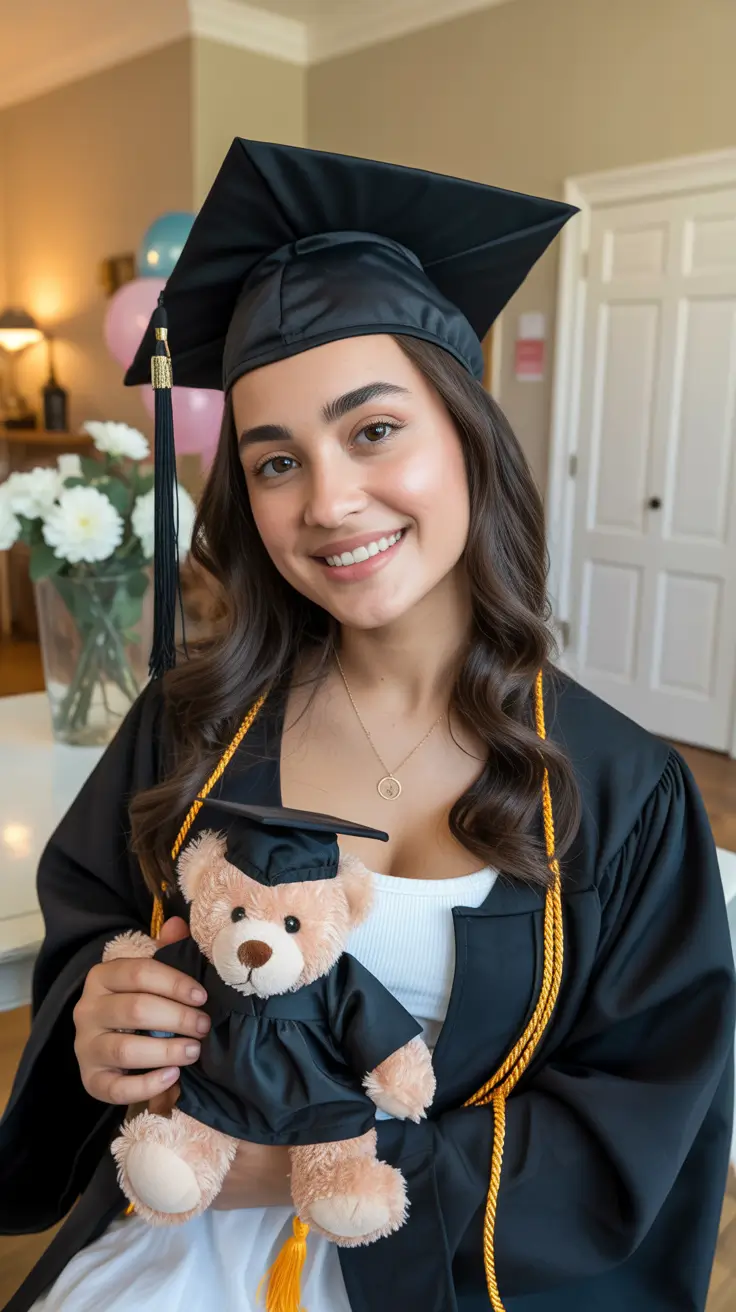 graduation hairstyles ideas 2026 Classic Loose Waves That Make Graduation Photos Feel Personal