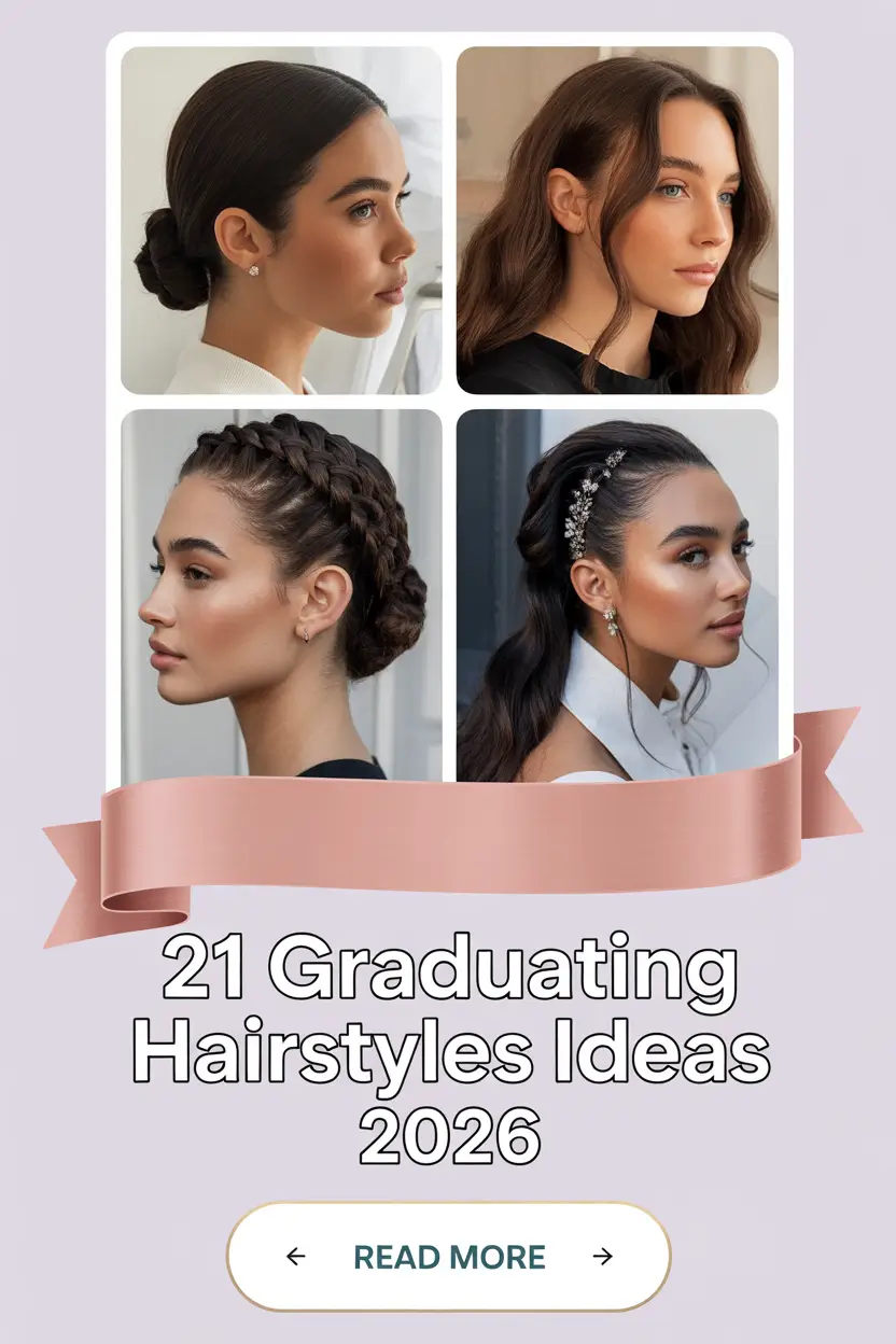 Graduation Hairstyles Ideas 2026: Easy Looks with Cap for High School, College, and University