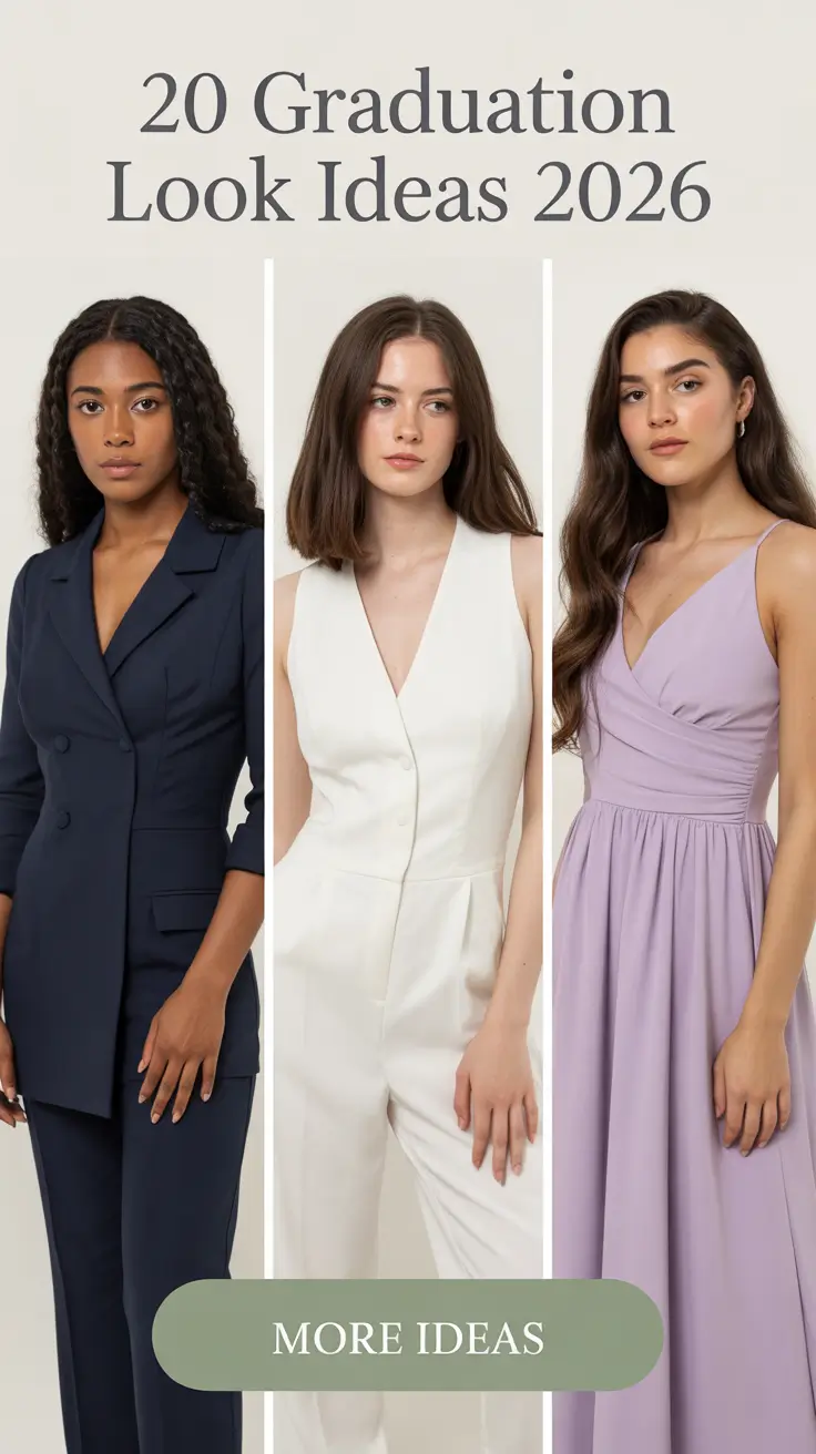 Graduation Look Ideas 2026: Stylish Outfit, Makeup & Dress Ideas for College and High School