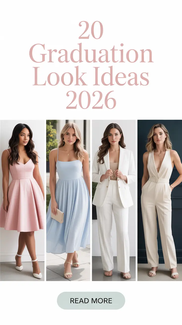 Graduation Look Ideas 2026: Stylish Outfit, Makeup & Dress Ideas for College and High School