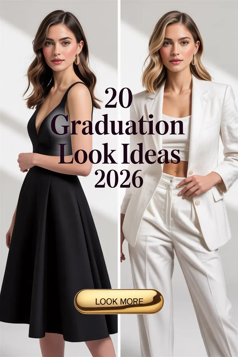 Graduation Look Ideas 2026: Stylish Outfit, Makeup & Dress Ideas for College and High School