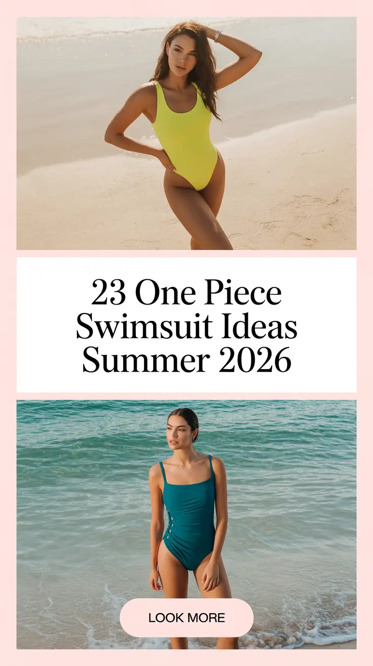One Piece Swimsuit Ideas Summer 2026 – Aesthetic Outfit Inspo