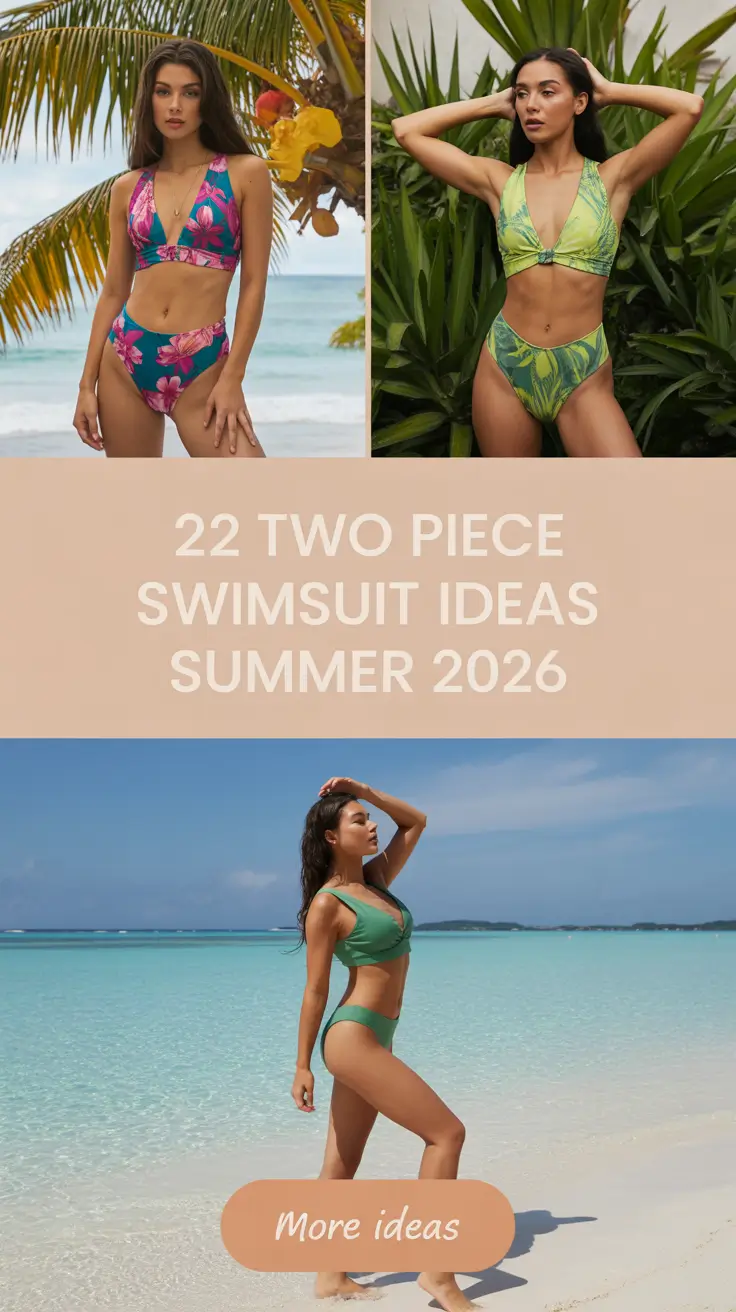 Two Piece Swimsuit Ideas Summer 2026 That Feel Fresh, Aesthetic & Effortless