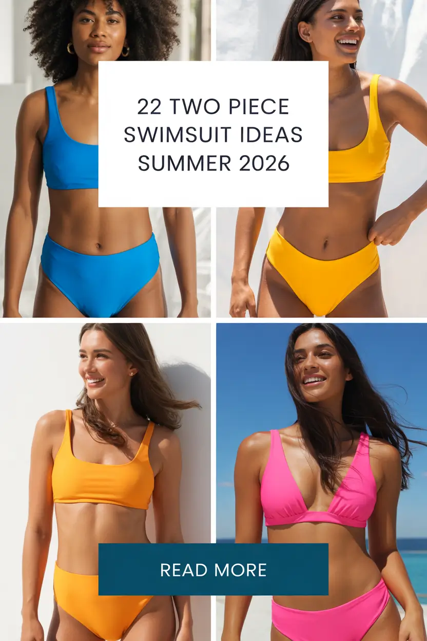 Two Piece Swimsuit Ideas Summer 2026 That Feel Fresh, Aesthetic & Effortless