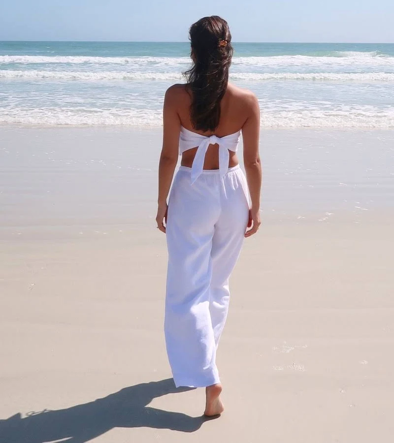 pants Abercrombie & Fitch Women's Linen-Blend Pull-On Pants Abercrombie & Fitch $26.97