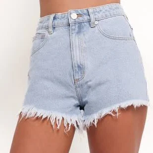 shorts Abrand Jeans Women's High-Waisted Relaxed Denim Shorts Petal & Pup USA $39.5