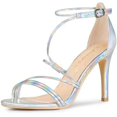 shoes Allegra K Women's Strappy Stiletto Ankle Strap Sandals Target $43.79