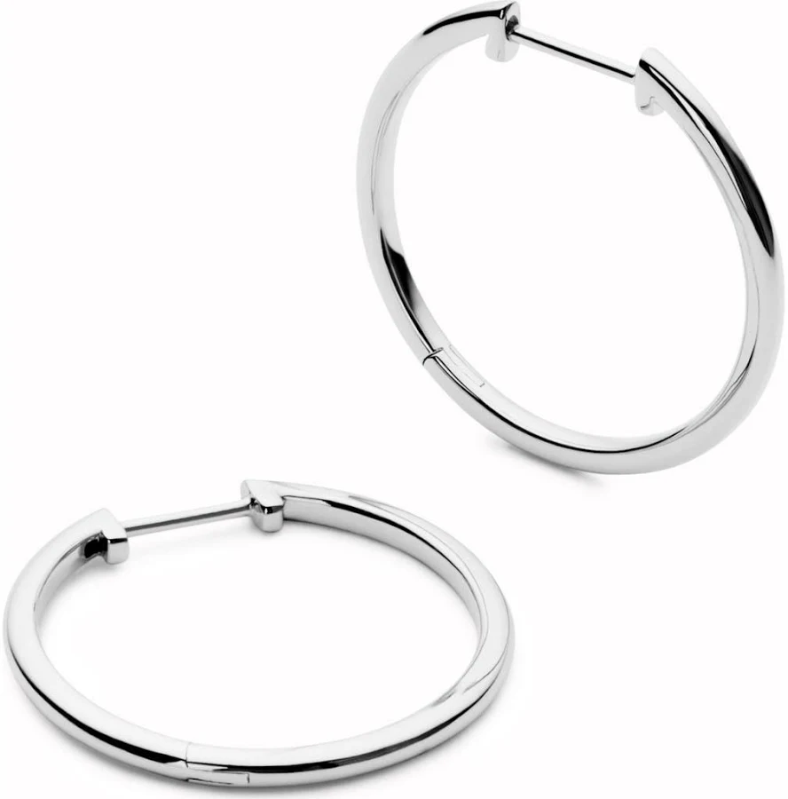accessory Ana Luisa Medium Slim Endless Hoops Nordstrom $95