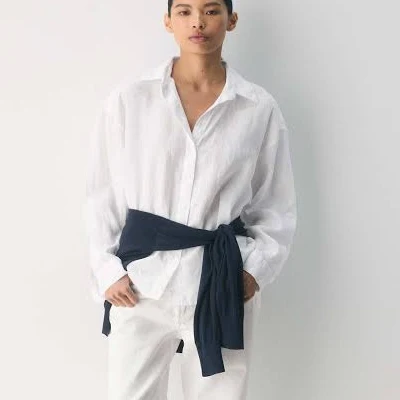 top Aritzia Women's Babaton Archive Linen Shirt Aritzia $98