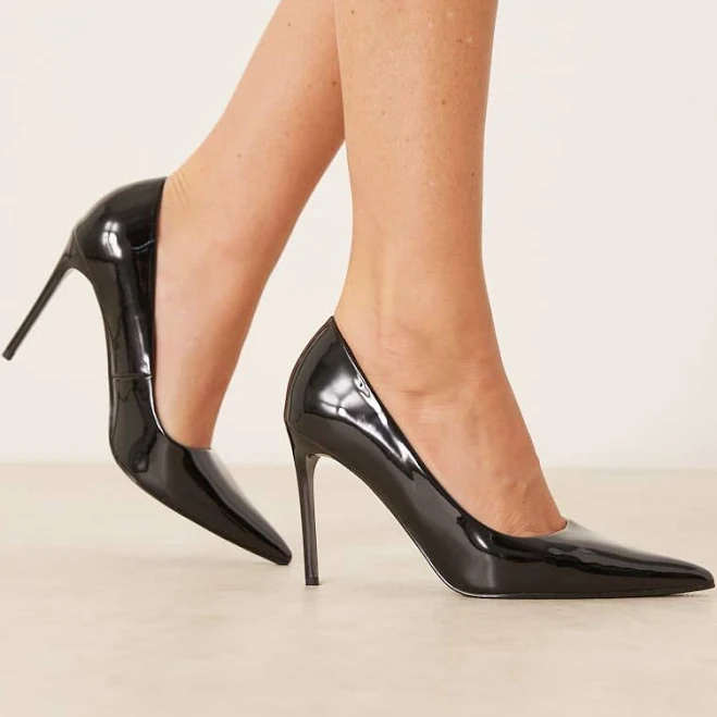 shoes ASOS Paphos Pointed High Heeled Patent Pumps ASOS $44.99