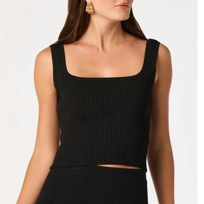 top Astr The Label Women's Halie Ribbed Knit Sweater Tank Nordstrom $65