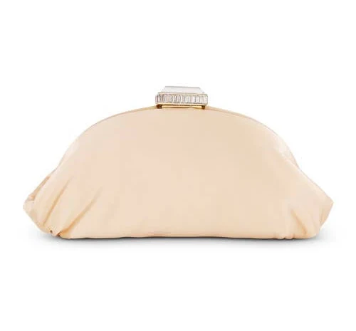bag BADGLEY MISCHKA Leia Satin Pouch Clutch Nordstrom $189