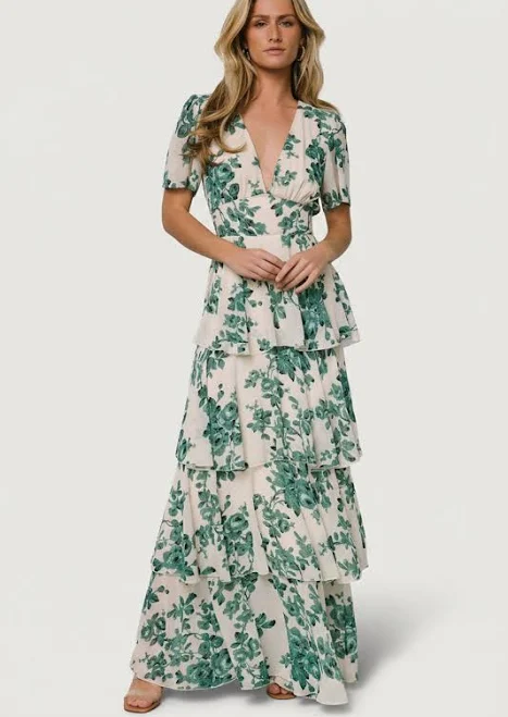 dress Baltic Born Montaigne Ruffle Maxi Dress Baltic Born $43.2