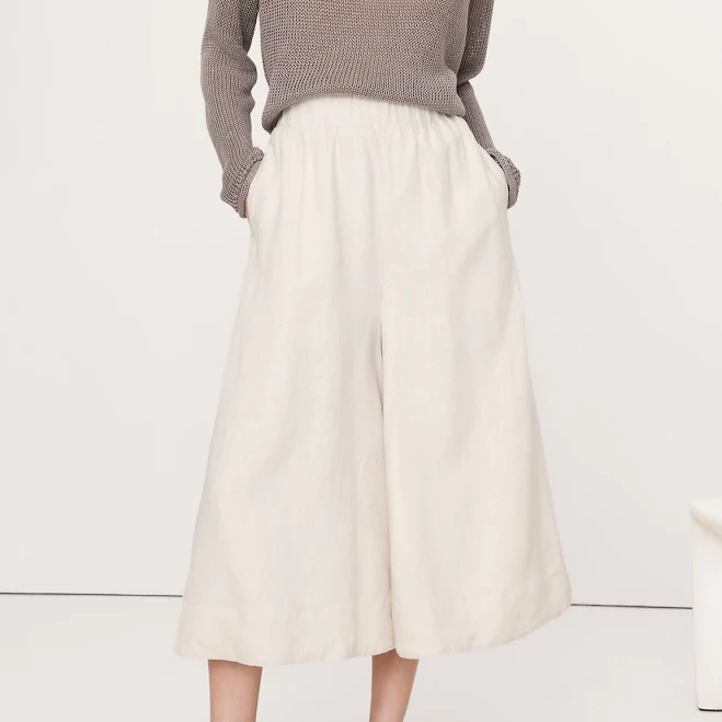 pants Banana Republic Women's Linen Culotte Banana Republic $130