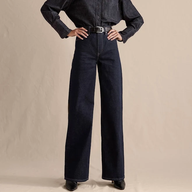 jeans Banana Republic Women's The Icon Classic Wide-Leg Jean Banana Republic $130