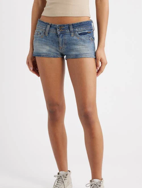 shorts BDG Women's Piper Low-Rise Denim Shorts Nordstrom $49