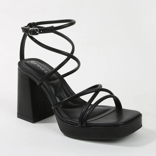 shoes Berness Women's Aggie Strappy Platform Heels Macy's $39.99