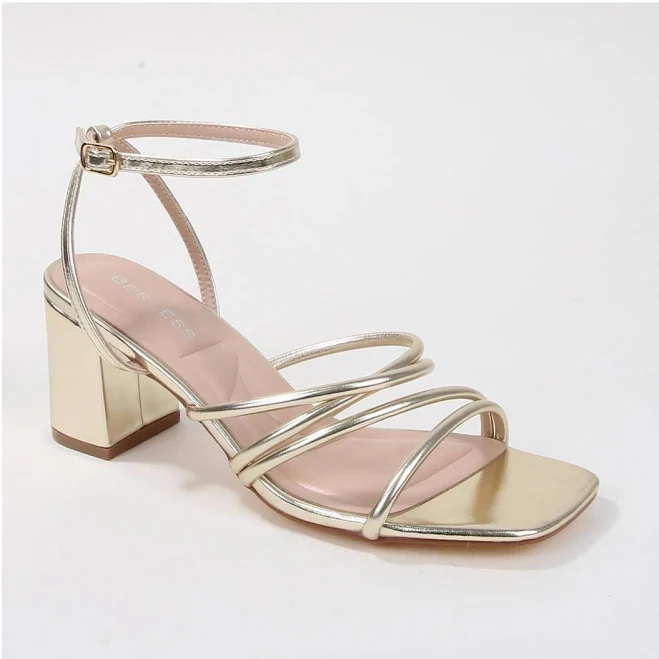 shoes Berness Women's Emmarie Strappy Block Heel Sandals Macy's $33.74