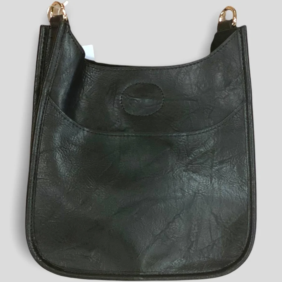 bag Black-Gold Mini Vegan Messenger Her Hide Out $72