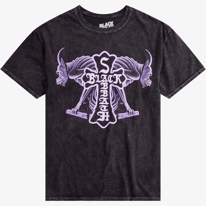 top Black Sabbath Gargoyles Graphic T-Shirt Hot Topic $18.13