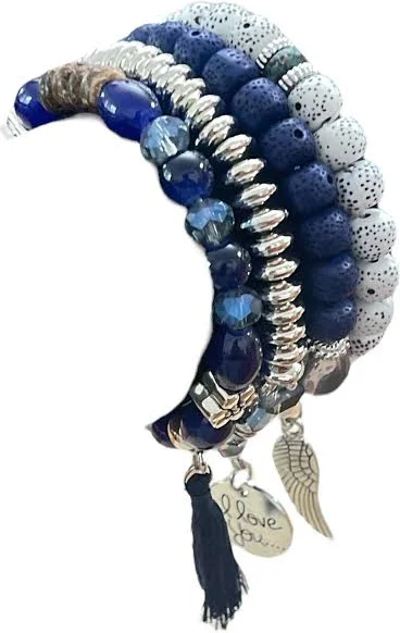 accessory Boho Beaded Bracelet Stack Etsy - Seller $16.99