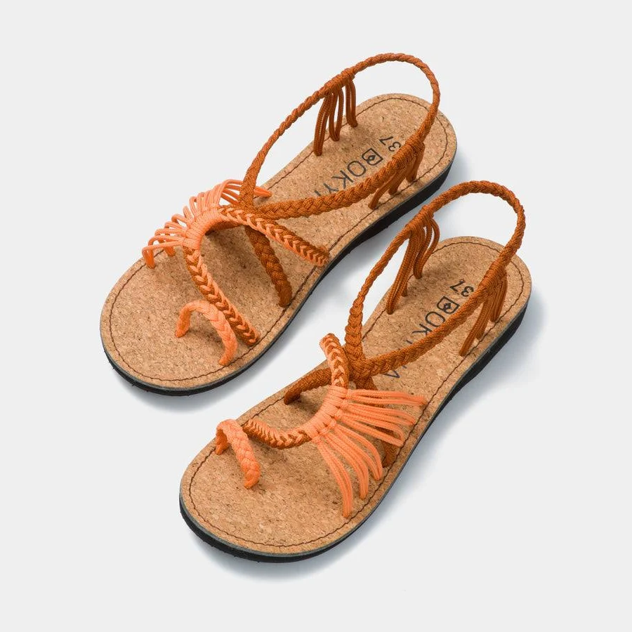 shoes BOKYNA Women's Soulmate Adjustable Braided Sandals bokyna.com $44.99