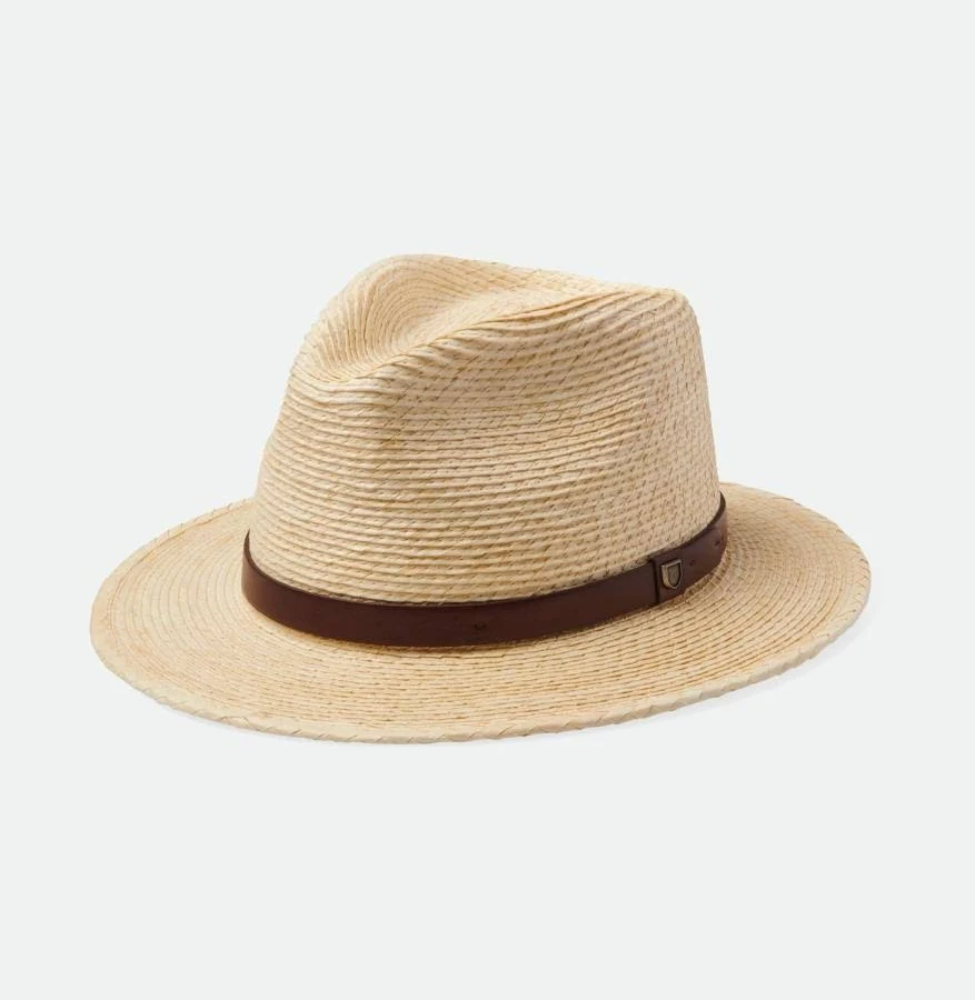 accessory Brixton Messer Straw Fedora Brixton $69