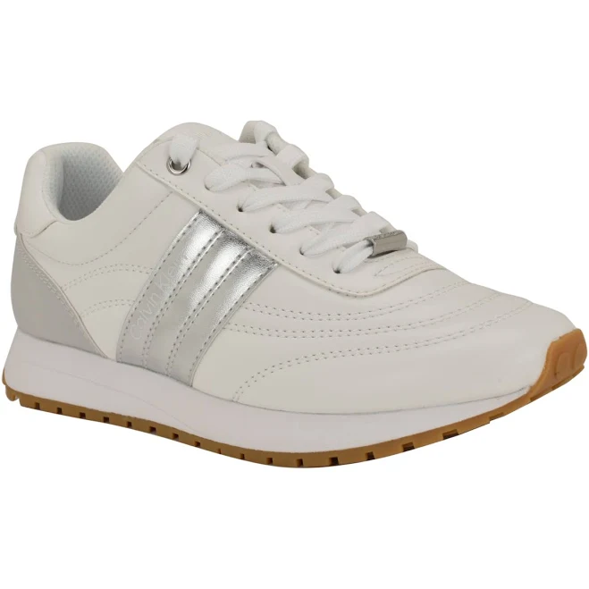 shoes Calvin Klein Women's Tatyann Retro Lace-Up Sneakers Macy's $47.52