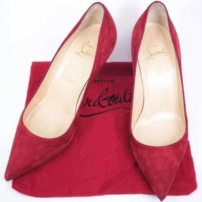 shoes Christian Louboutin Kate 85 Suede Pump eBay - mem4182 $194
