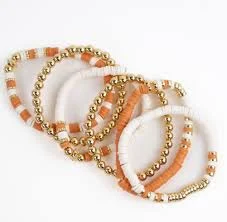 accessory Clay Bead Bracelet Stack Mildred and Mable's $23