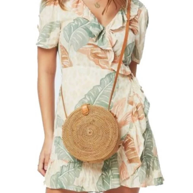 bag Collection 18 Woven Round Crossbody Bag Poshmark $20